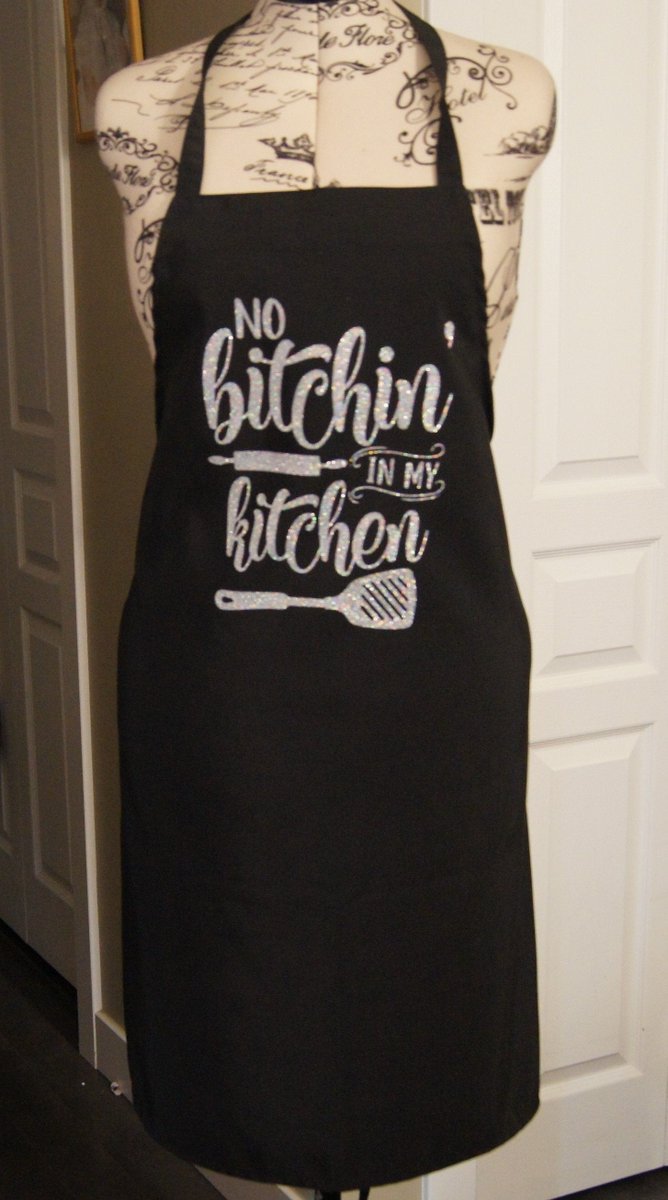 Excited to share the latest addition to my #etsy shop: Apron For Women, Funny Apron, Women's Aprons, funny kitchen apron, No Bitchin In My Kitchen Mothers Day Gifts etsy.me/3eTr8gF #black #polyester #apronsforwomen #womensapron #kitchenaprons #funnygiftideas #f