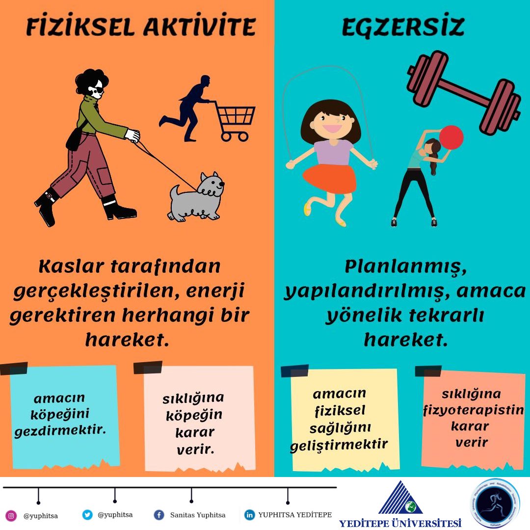 yuphitsa's tweet photo. Egzersiz, sizi zihinsel olarak dinç ve bedensel olarak enerjik tutarken , gün içinde yaptığınız fiziksel aktivitenizin yorgunluğunu da azaltır!

İçerik ve Tasarım: Berfin Öztürk -Fzt.Doğukan Tongar- Fzt.Sahra Şirvan Can https://t.co/VYPTqFow7a