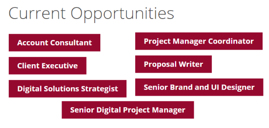 MariahWrites's tweet photo. Looking for a new career? @Stamats is seeking a range of experts to join our growing #digitalagency. Apply today at https://t.co/srDil7ODlI
#digitalstrategist #digitalstrategy #projectmanager #clientexecutive #brandingdesign #uidesign https://t.co/pxqfvhsoUT