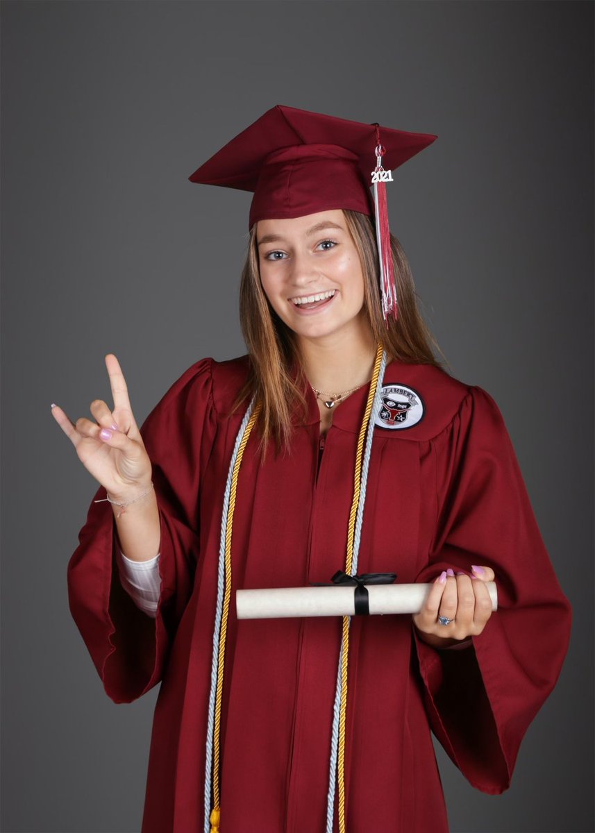 CUREchildcancer's tweet photo. Let’s congratulate Faith as she graduates from Lambert High School this month. She was diagnosed with leukemia last November and is four months into a treatment protocol that is over two years long. https://t.co/wWOuKcxi89