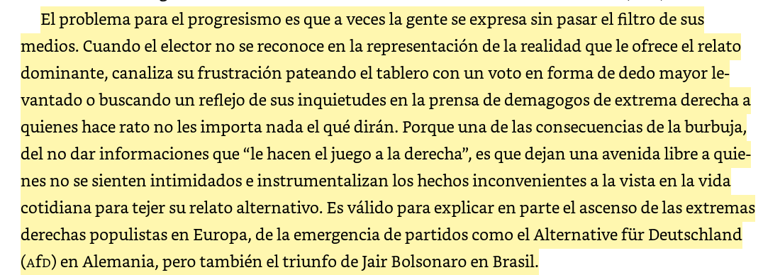 Javier Vizcaíno (@javiviz) on Twitter photo Por si aporta para entender "lo-de-ayer-enMadrid". Unas líneas de "La traición progresista" de <a href="/aschapire/">Alejo Schapire⚡️</a>: Por si aporta para entender "lo-de-ayer-enMadrid". Unas líneas de "La traición progresista" de <a href="/aschapire/">Alejo Schapire⚡️</a>: