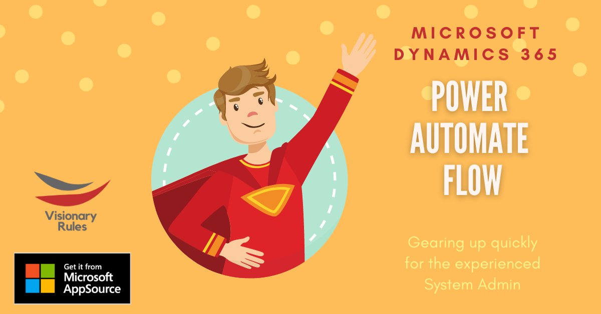 VisionaryRules's tweet photo. Getting up to Speed Quickly on Power Automate (Day 3 of our 5 part blog series). Includes helpful links from @lagerquistsara &amp; @DIYD365 . Happy Reading! #powerplatform #powerapps #dynamics365 #msdyn365
https://t.co/FE0tzw3hqt https://t.co/5mGSrnJe4n