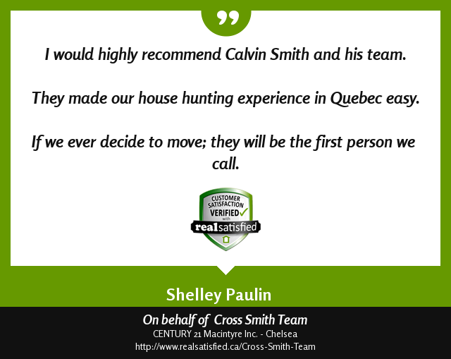 When a client is happy, I'm happy. This made me happy >> realsatisfied.ca/Cross-Smith-Te… via <a href="/realsatisfied/">RealSatisfied</a>