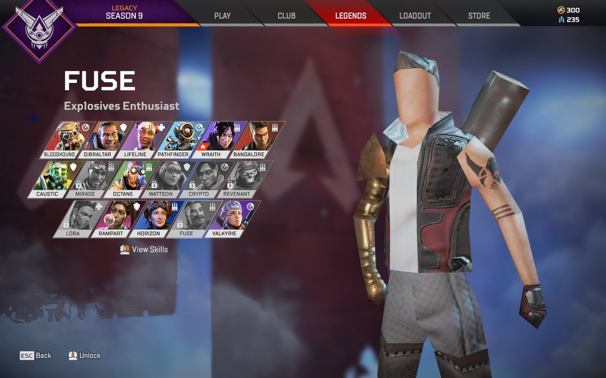 I love this new skin on Fuse - Thank you Apex Servers.
#playapex #ApexLegends #gaming