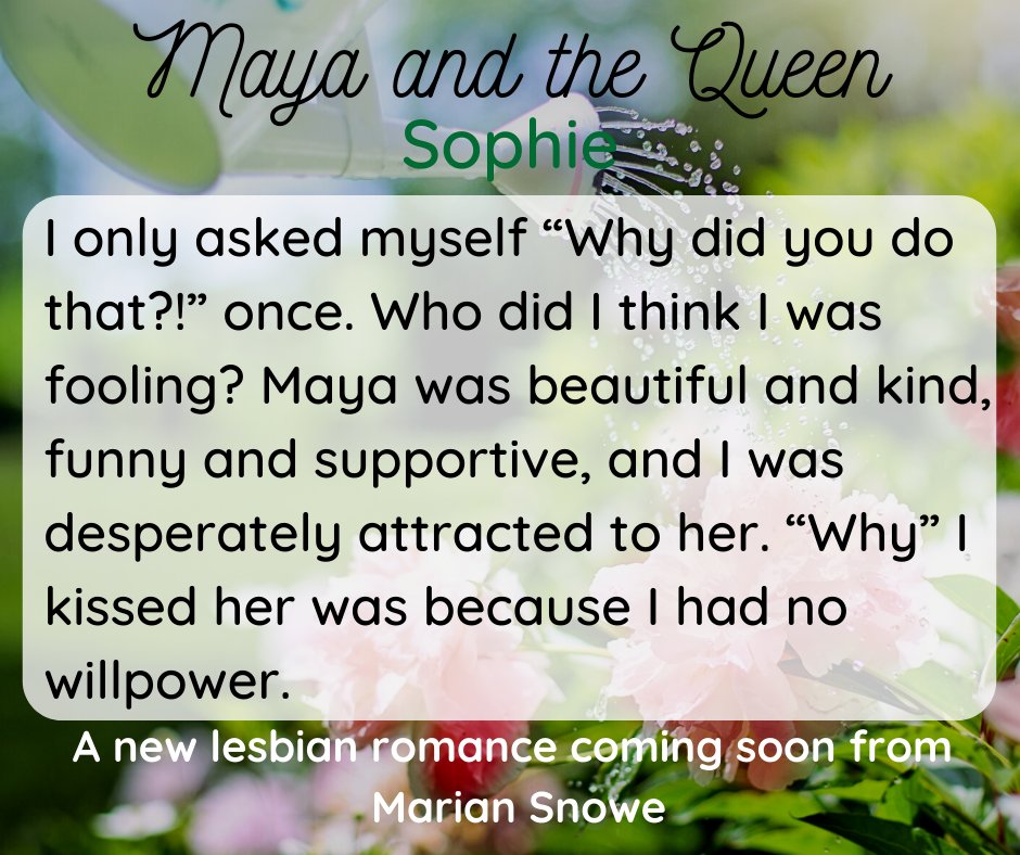 My new novel, Maya and the Queen, will be released tomorrow! YAY! It's a royal romance between a former EMT who just wants out of her hometown and a princess who's in the U.S. for a last hurrah before taking the throne. Of course, things get complicated 🤣 Here's another teaser!