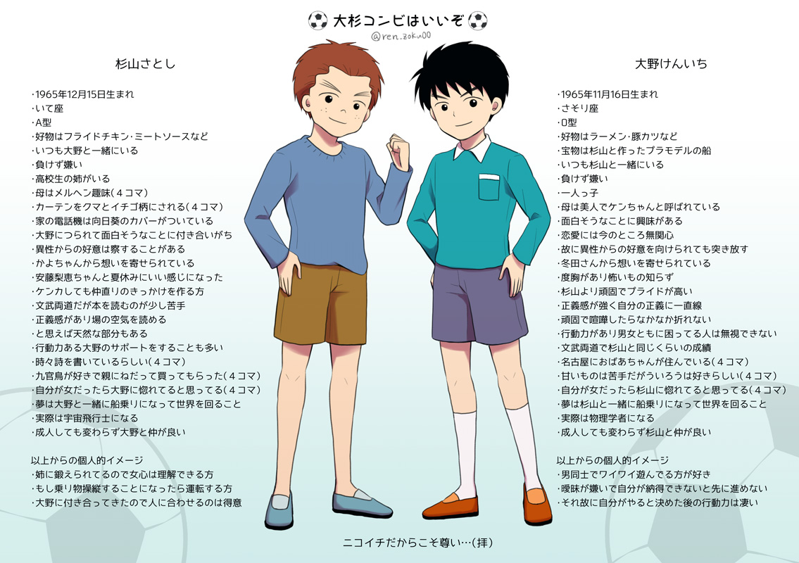 大野くんと杉山くん 大野くんと杉山くん