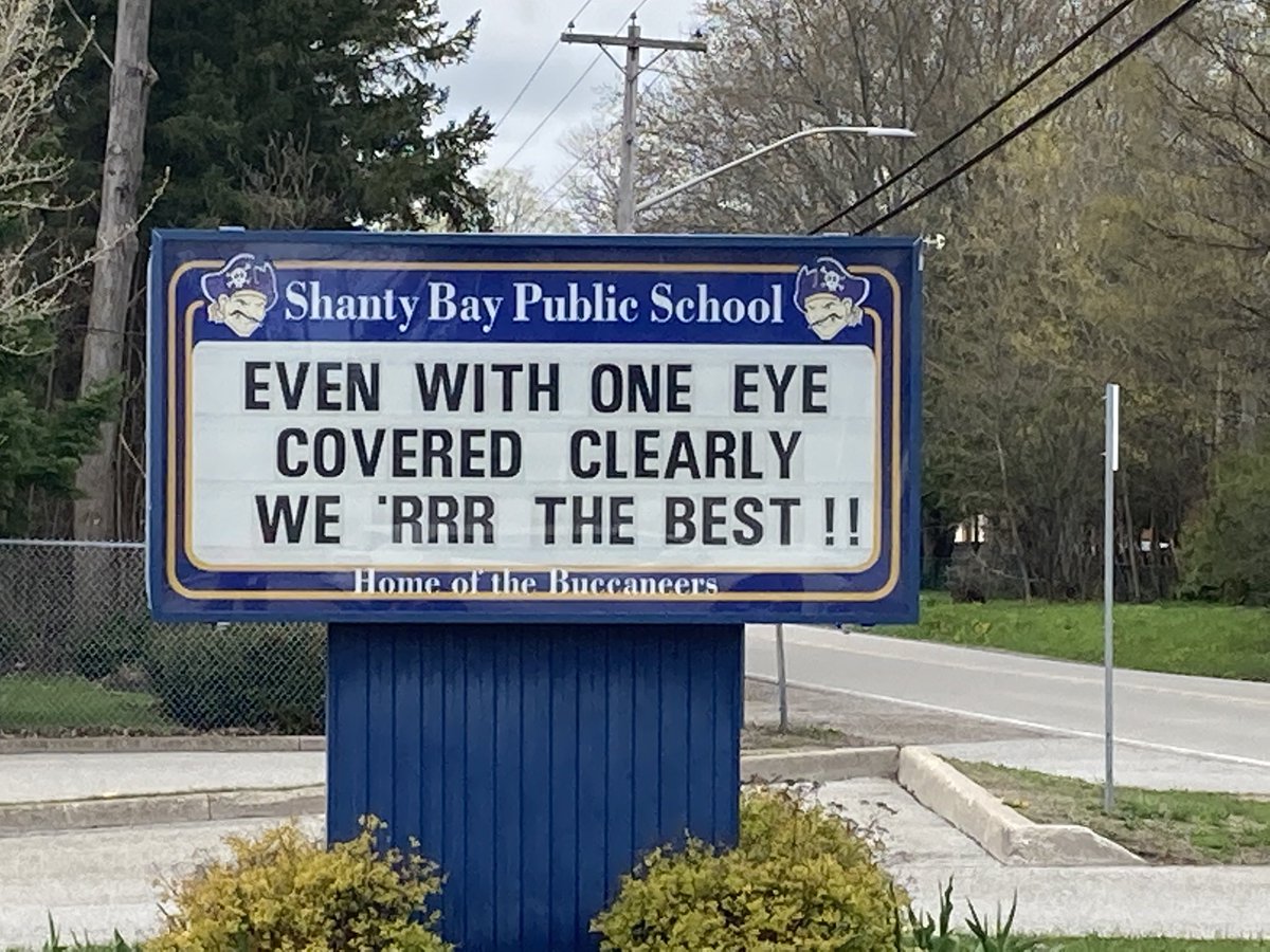 ShantyBayPS (@shantybayps) on Twitter photo Did someone say sign war?
Is there a worthy opponent?
@WRBestPS <a href="/EastOroPS/">East Oro PS</a> <a href="/SCDSB_Schools/">Simcoe County District School Board</a> Did someone say sign war?
Is there a worthy opponent?
@WRBestPS <a href="/EastOroPS/">East Oro PS</a> <a href="/SCDSB_Schools/">Simcoe County District School Board</a>