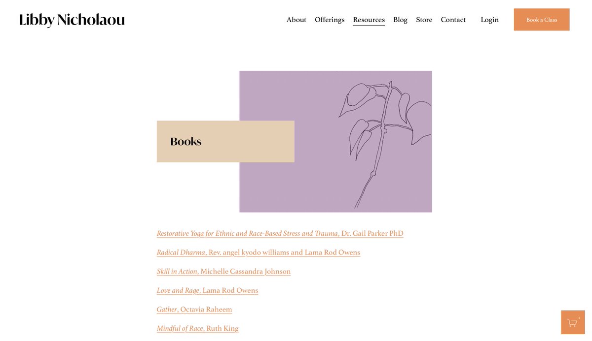 40 books that have informed my yoga practice
libbynicholaou.com/resources