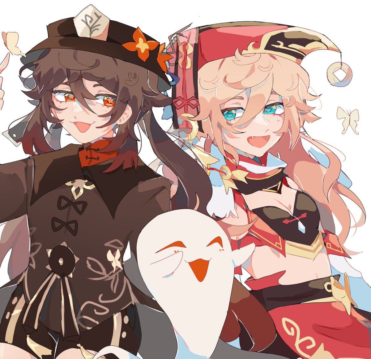 MfDisgusting's tweet image. Yantao moment 
#hutao #yanfei #yantao #GenshinImpact #原神