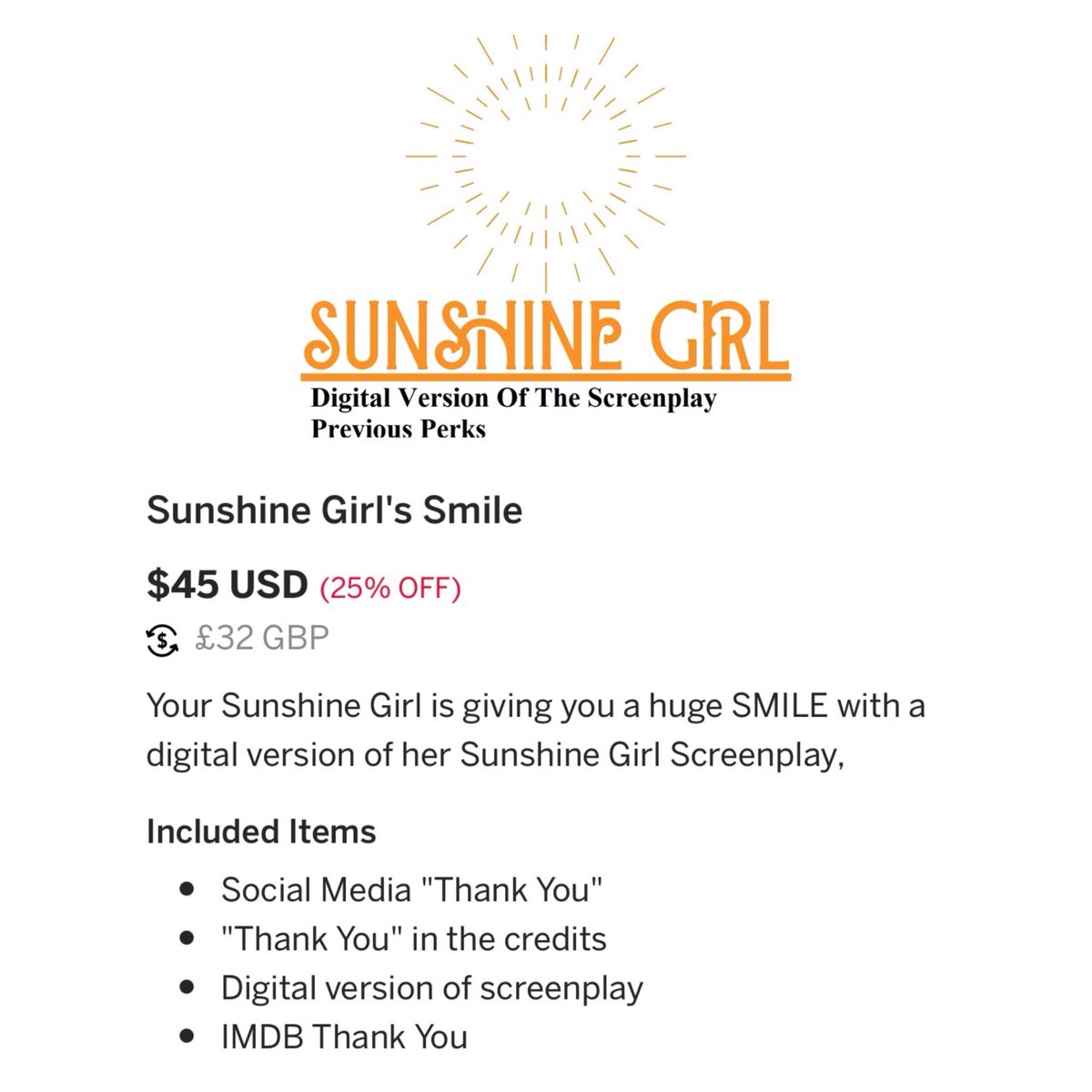 Sunshine Girl tweet media
