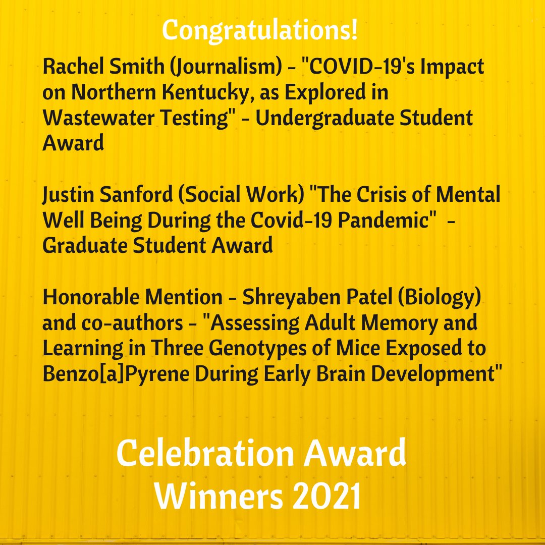 Congratulations to our Celebration 2021 Award winners!