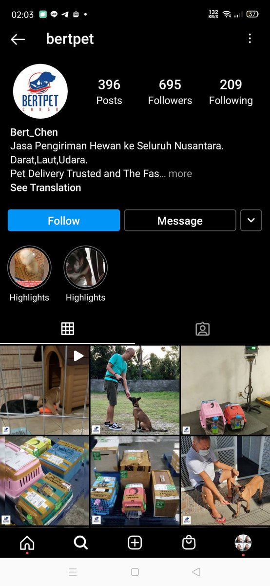 _borahae_3012's tweet photo. It really is very evil. How stupid is a person to think of confining a dog for 36 hours in a cage that is dark and devoid of oxygen?
The dog's name is Miku.
Please spread this, below is the pic of the pet travel account on ig. This makes me so mad.
#justiceformiku #savemiku https://t.co/bYWUKRwhu3