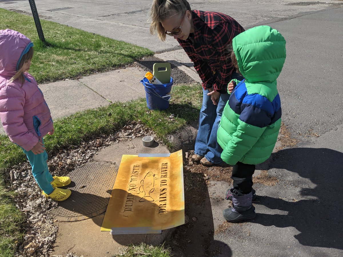 SuperiorESDPW's tweet photo. ✨ Meet the newest stormdrain adopters, Taylor, Bella, and Heather! ✨

🌈This crew of rad ladies is looking to keep our local streams safe from pollution.  We are so happy to have you be part of the Adopt-a-Stormdrain Program! 🌈

For more in, visit https://t.co/jt3pwJjQma... https://t.co/kZPc9sxw8f