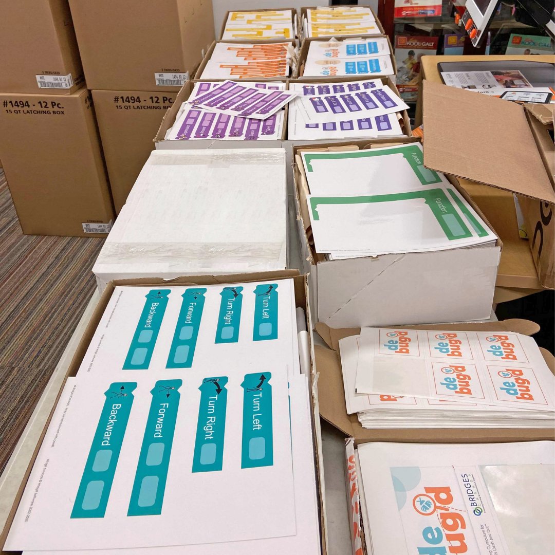 DebugdCoding's tweet image. We love putting together the materials for our Debug’d kits! If you want to learn more about this inclusive coding curriculum, request a free sample set here: bit.ly/debugdsample