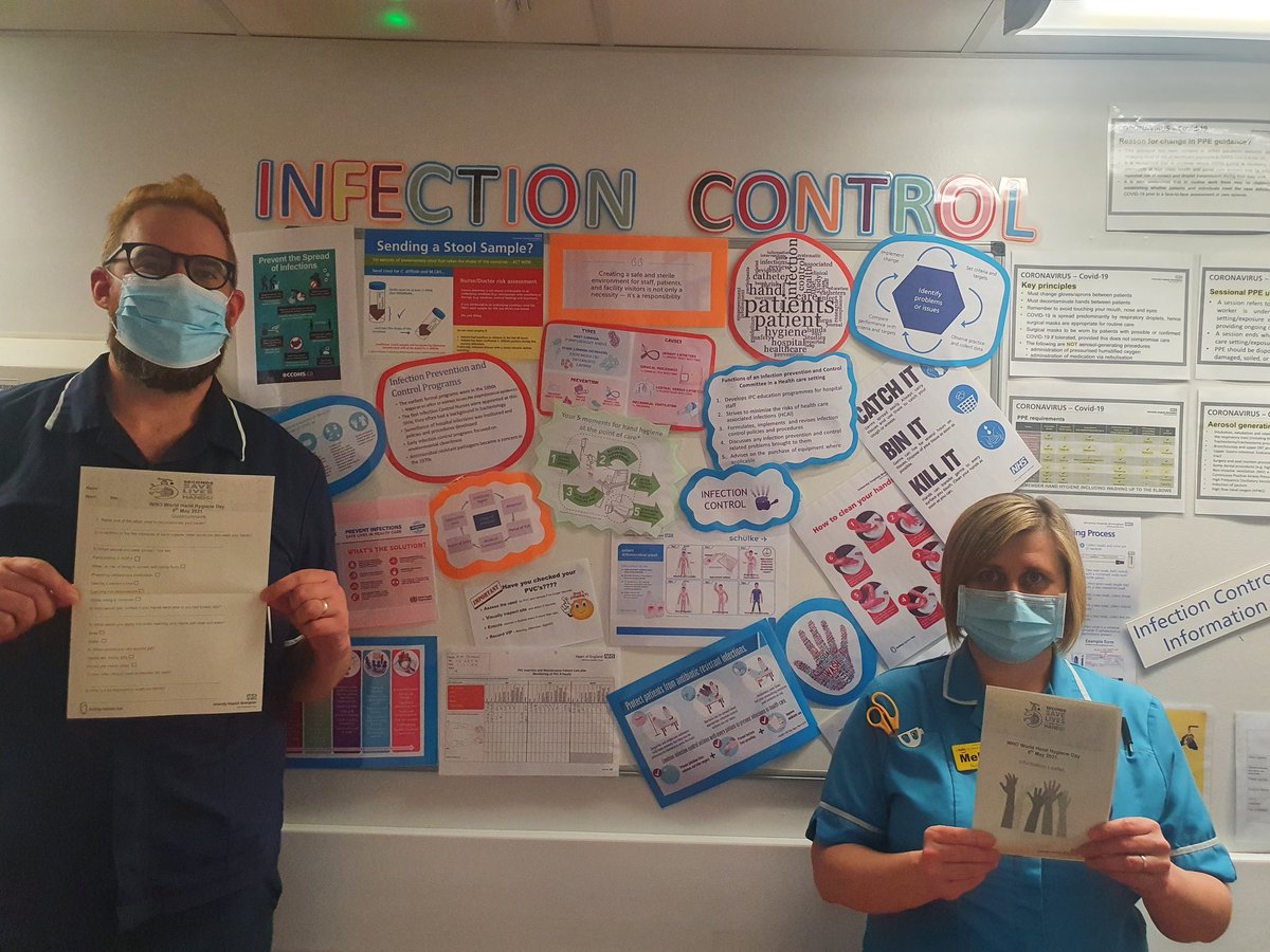 Peter Davis (@peterda37788122) on Twitter photo Ward 18 Heartlands gets involved with World Hand Hygiene Day with a great informative IPC Board including the 5 Moments when hand hygiene should be performed
#SecondsSaveLives
<a href="/uhbtrust/">University Hospitals Birmingham</a> <a href="/UHBEducation/">UHB Education</a> <a href="/uhbipc/">UHB IPC Team</a> Ward 18 Heartlands gets involved with World Hand Hygiene Day with a great informative IPC Board including the 5 Moments when hand hygiene should be performed
#SecondsSaveLives
<a href="/uhbtrust/">University Hospitals Birmingham</a> <a href="/UHBEducation/">UHB Education</a> <a href="/uhbipc/">UHB IPC Team</a>