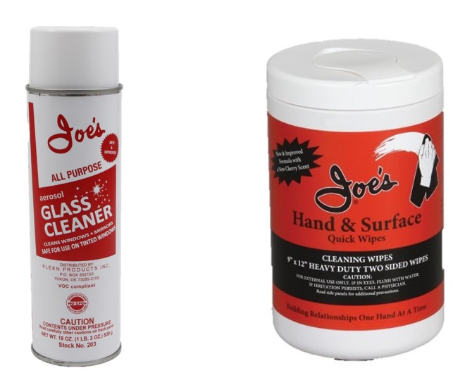 It's springtime! Time to do some cleaning around the house &amp; your garage or shop. Joe's Glass Cleaner &amp; Joe's Hand &amp; Surface wipes are your best tools for the job! Visit our website joeshandcleaner.com for more information. #joeshandcleaner #supportsmallbusiness