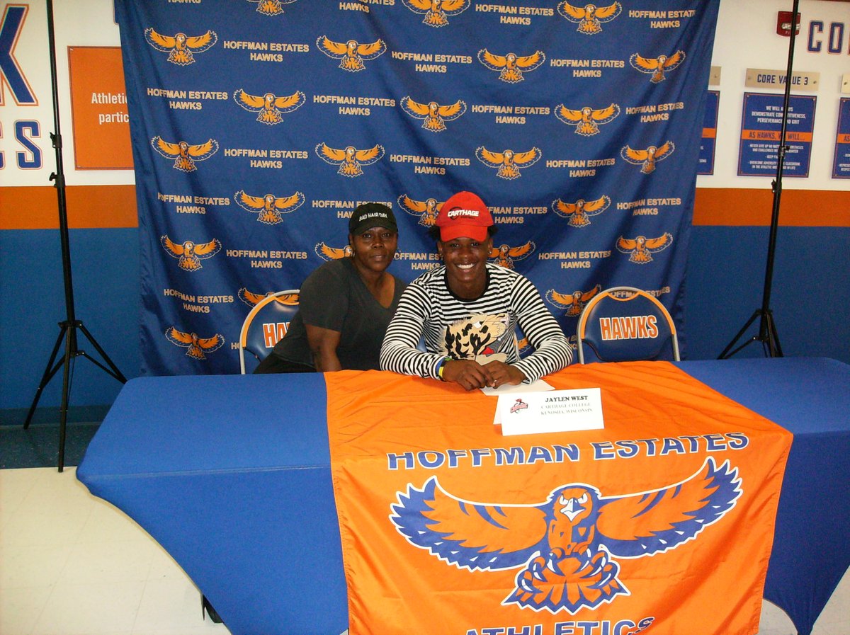 hehsathletics's tweet photo. 2021 Hawk Student-Athlete College Signing

Congratulations Jaylen West!   Jaylen will attend Carthage College this fall! https://t.co/S6exyTrRHA