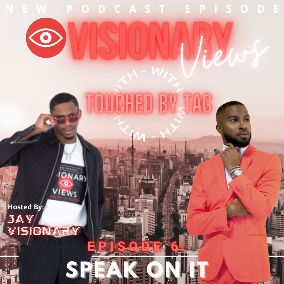 ViewsVisionary's tweet image. The VISIONARY👁‍🗨 and The BOOM 💥on one episode! You know it’s going UP on the Visionary Views Podcast this week! We’re discussing Chasing Atlanta , Talk Live Tuesday’s, and getting all the TEA on @TAGDidIt !Tune in NOW on all podcast platforms! LINK IN BIO #VisionaryViews