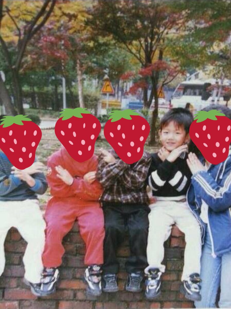 Baekchen childhood’s pics: a thread 