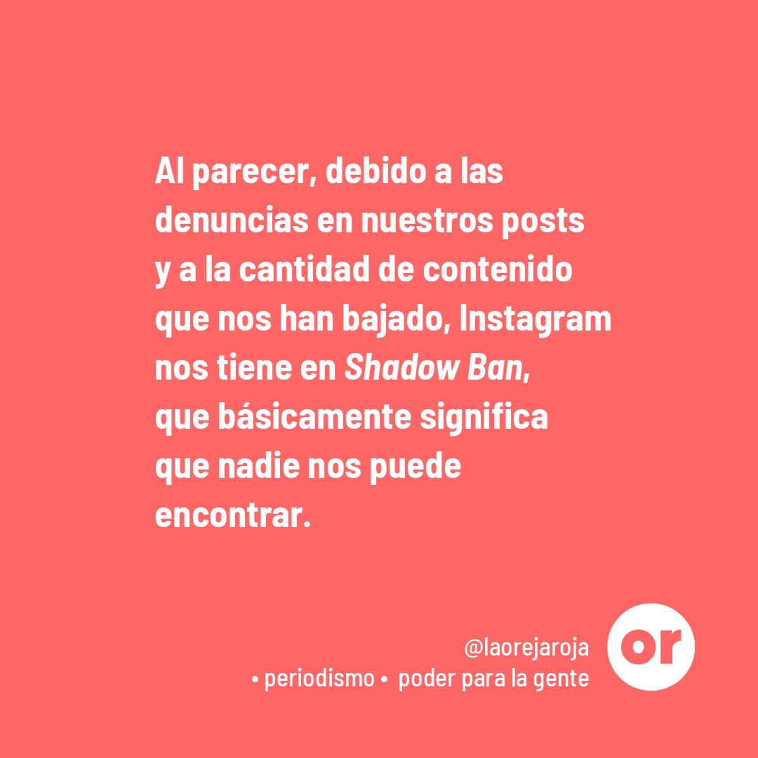 laorejaroja's tweet photo. Compartan este post y siempre etiqueten directamente nuestro @ para que podamos llegar a esas personas. #laorejaroja 

Link directo a nuestro instagram: https://t.co/2GTAMBa5fs https://t.co/X2PGpqMIOd