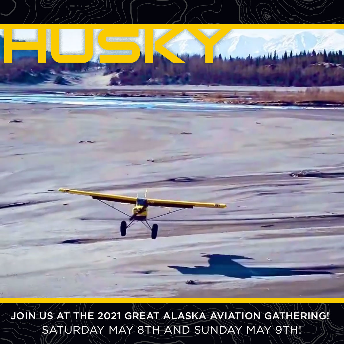 Join us at the 2021 Great Alaska Aviation Gathering!
Saturday May 8th and Sunday May 9th! Todd and Steve will be there with N939AK, come check it out.

alaskaairmen.org/greatgathering/

#huskyaircraft #aviataircraft #alaskaairmensgathering #stolpilot #bushpilot #alaskabackcountryflying