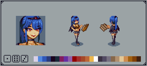 Redrawing my 64x64 RPG enemy designs! : r/PixelArt