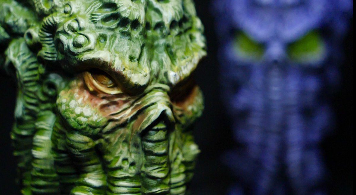 3DMakerNoob's tweet photo. Sooo, if this tweet gets 100 retweets I’ll release the high Res version of this photo for screen savers 😁 Cthulu by @fotismint in all his colourful Glory https://t.co/6AcQo0VBtD