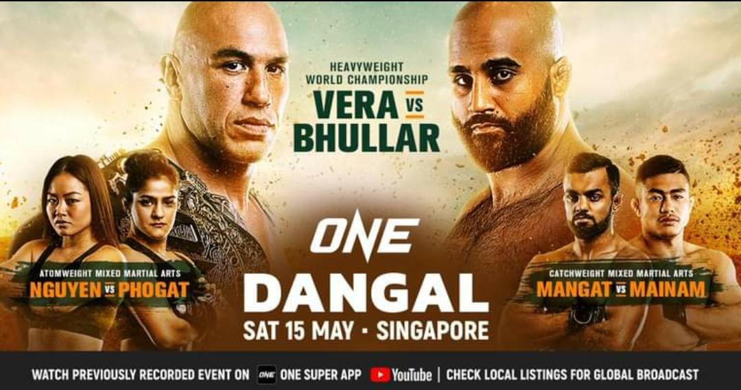 All the best bro @TheOneASB
#TeamBhullar #OneBillionStrong #ONEDangal