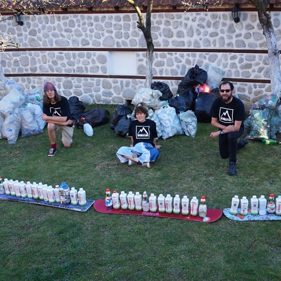 Have you heard what we do with your plastic waste? All non-recyclable waste gets cleaned and sorted, then stuffed into plastic bottles to make eco bricks! 
These are being used as insulation in a sustainable renovation project we are working on in a near… instagr.am/p/COgM90_hOGO/