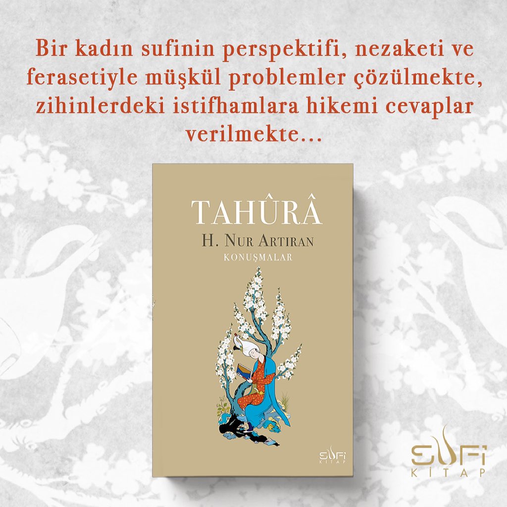 "Hayat Nur Artıran Hanımefendi'nin yeni kitabı Tahûrâ okurla buluşuyor..."
<a href="/HNurArtiran/">H.Nur Artıran</a>