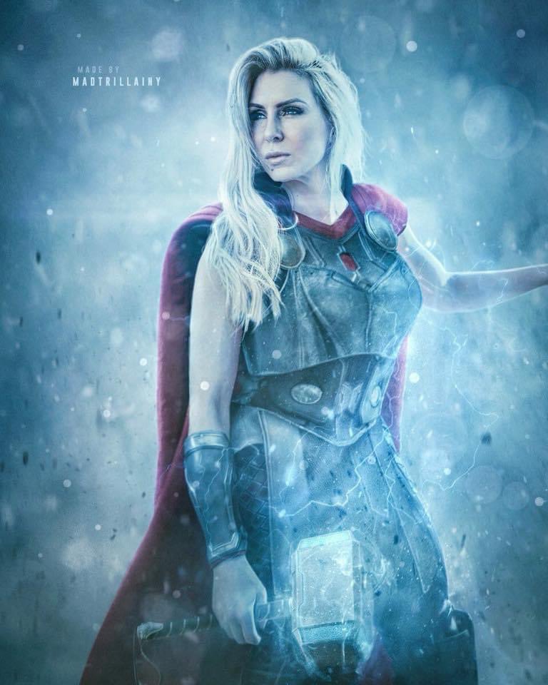 This would’ve been dope @MsCharlotteWWE #Thor #thorloveandthunder #marvel #MCU https://t.co/zU72fFIdbF