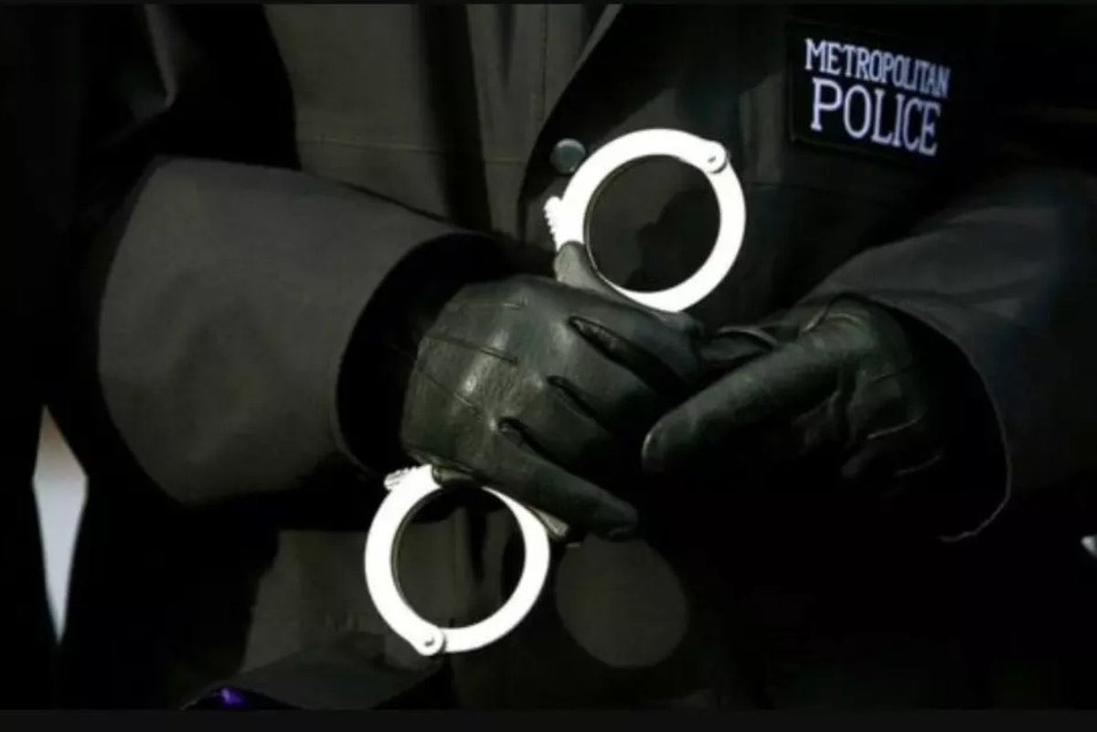 MPSSpecials's tweet photo. Today, one of our newly #WestAreaSpecials made his first arrest, supported by @ealingMPS Team E. Suspect swiftly detained and arrested after being identified by the victim at the location of an assault that occurred last week #spaceforone #WestAreaWay #specialcontribution https://t.co/WFkE0Txd1v
