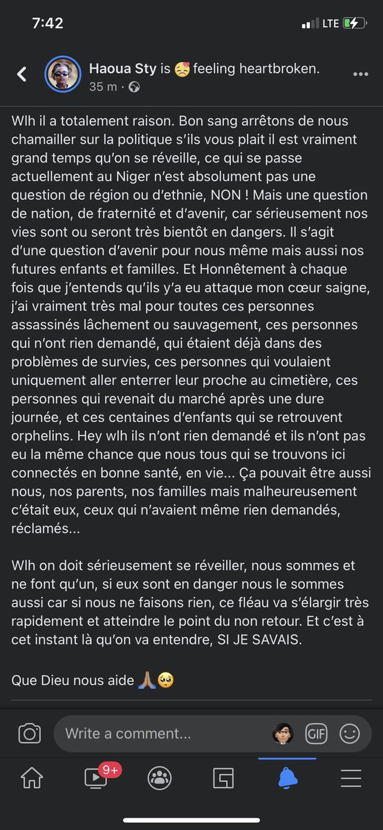 Am angry 😡 on veut #LaPaixAuNiger