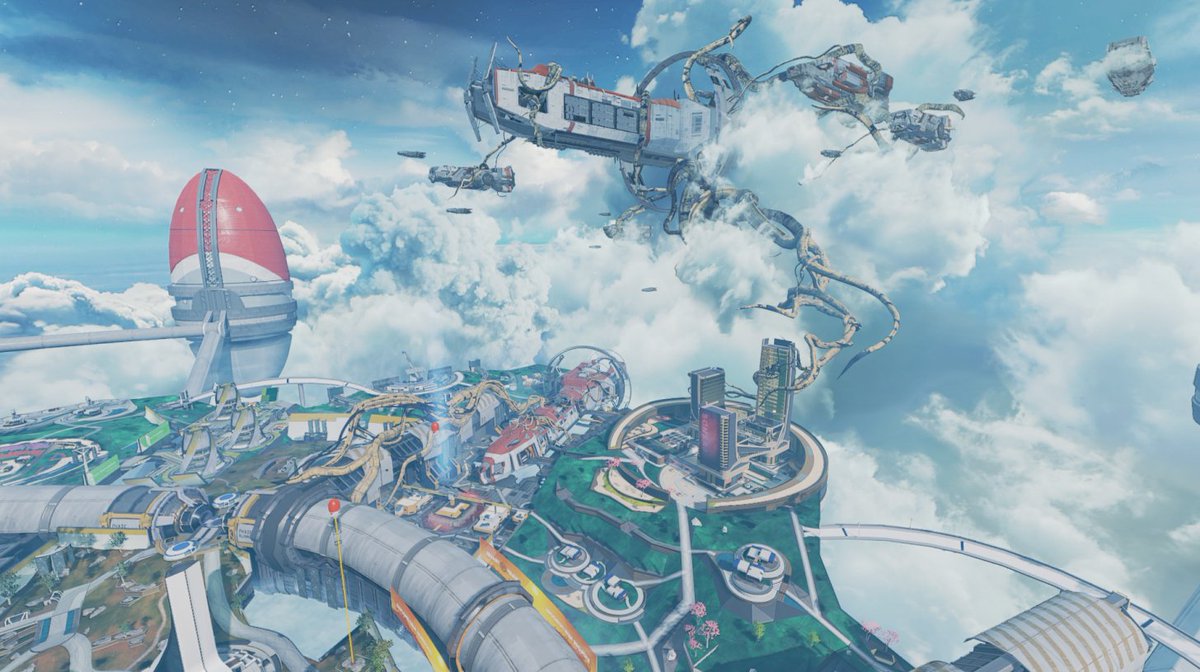 BooFrisco's tweet photo. My skybox work on Apex Legends Legacy is out! Big shoutout to all my co-workers at Respawn. #ApexLegends https://t.co/Syb6LNclr0