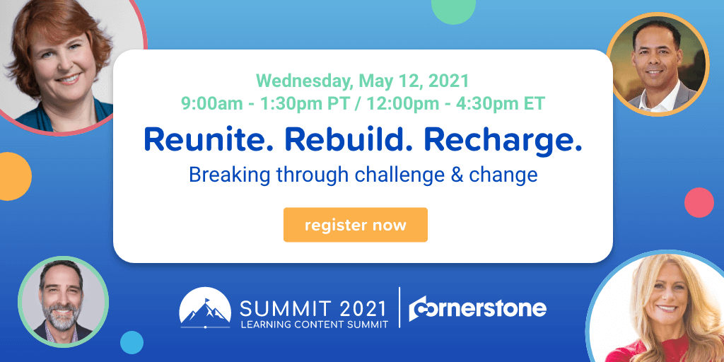CornerstoneInc's tweet photo. Join @robynbenincasa, world champion adventure racer, and @BrittAndreatta, TEDx speaker and former https://t.co/m51NDuPKWk CLO, at the virtual Learning Content Summit on May 12! For more details and to register 👉 https://t.co/ucc2rasN0A #CSODHappyClients #WinWithContent https://t.co/xcOd64YsJY