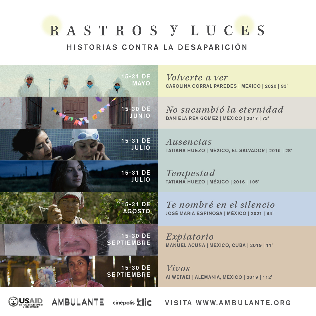 #RastrosyLuces recupera las historias de desaparición forzada en México a través de un ciclo de documentales y actividades con colectivos y protagonistas. Pasen a ver el programa 👇

bit.ly/2QUqdV4