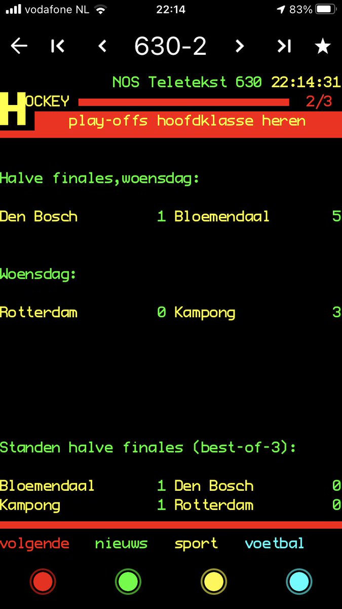 Niet de start de we gewenst hadden... #rotkam #Playoffs #hkheren #abnamro