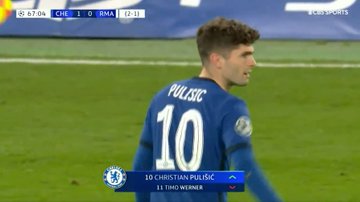 Christian Pulisic comes on for Timo Werner 👀🇺🇸