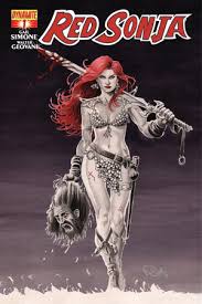GailSimone's tweet photo. So, to repeat.

RED SONJA.

Played by the incredible Hannah John-Kamen.

Directed by the legendary Joey Soloway.

Script by the brilliant @Tasha3point0.

Oh, you are gonna want to see this.  :)

#RedSonja 
#HyrkanianSalute

#GLEEEEEE https://t.co/4IyFsfPUrB