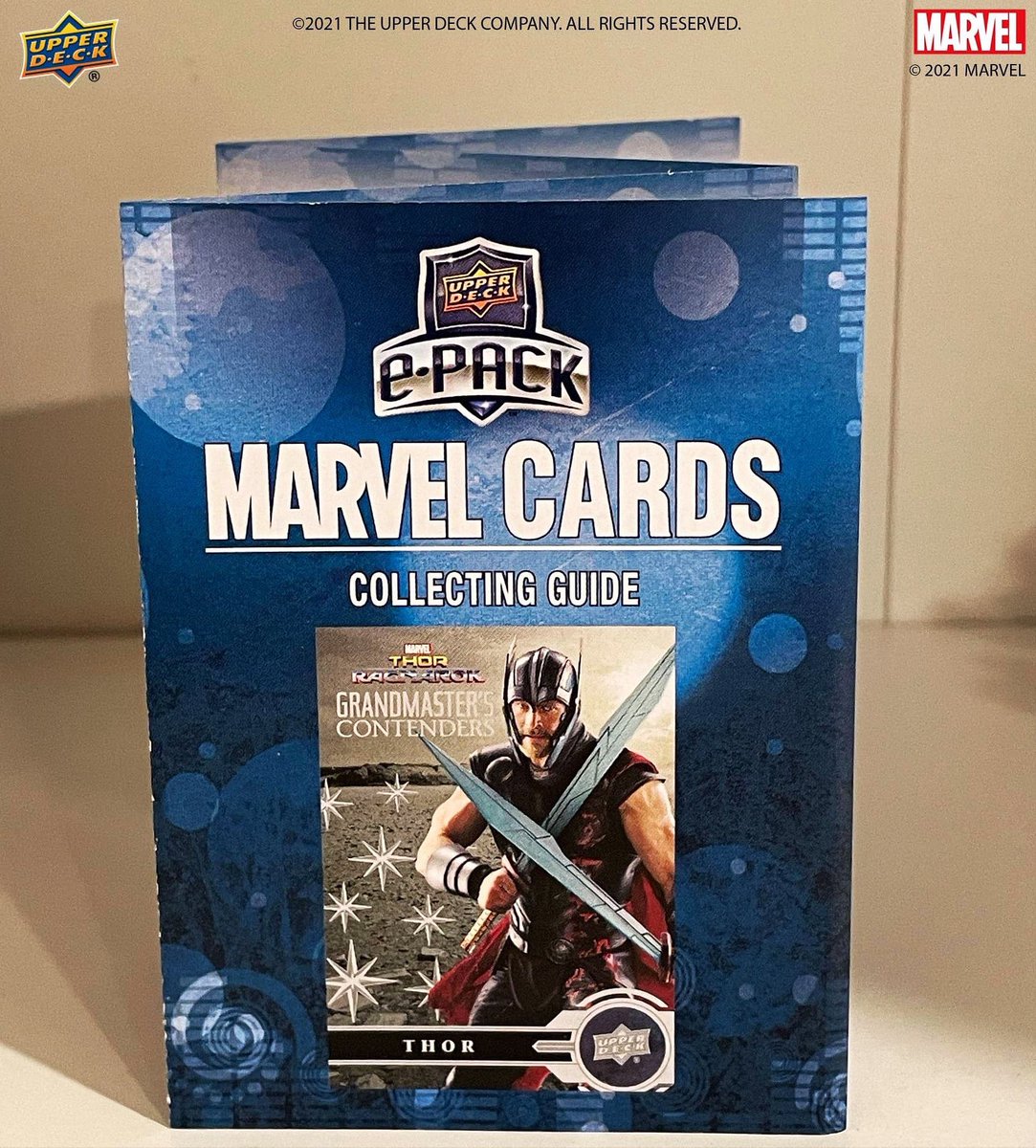 UpperDeckEnt's tweet photo. Did you know you can trade and receive physical cards through Upper Deck e-Pack™? Want more info? DM us with questions! https://t.co/5D0mTT5qaP
#SuperHero #Marvel #UpperDeckePack #TradingCards #UpperDeck #collectthebest #epack https://t.co/zIJqEp327U