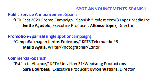 Love, perseverance, patience, generous people by our side, a wonderful team, and a life that continues to be extremely kind to us. #emmynominations