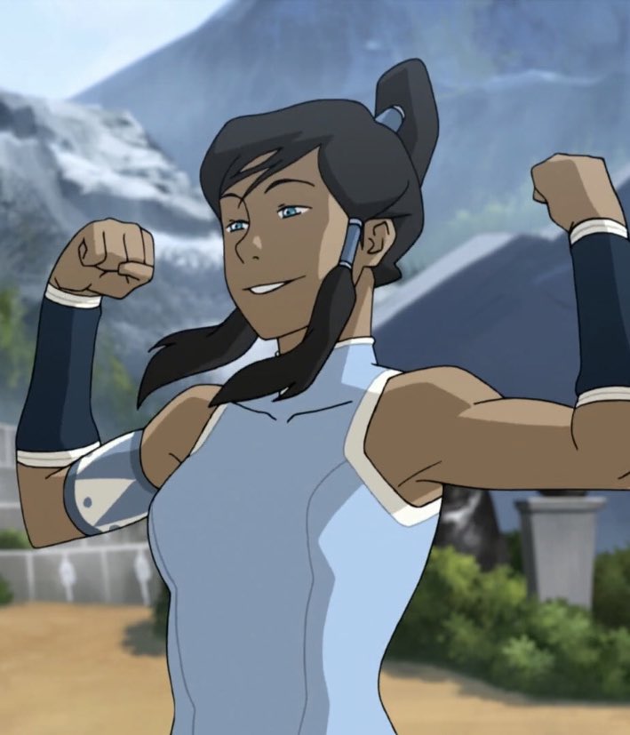 Показать эту ветку. @korrasearth. twitter crop is gone, here’s korra’s musc...