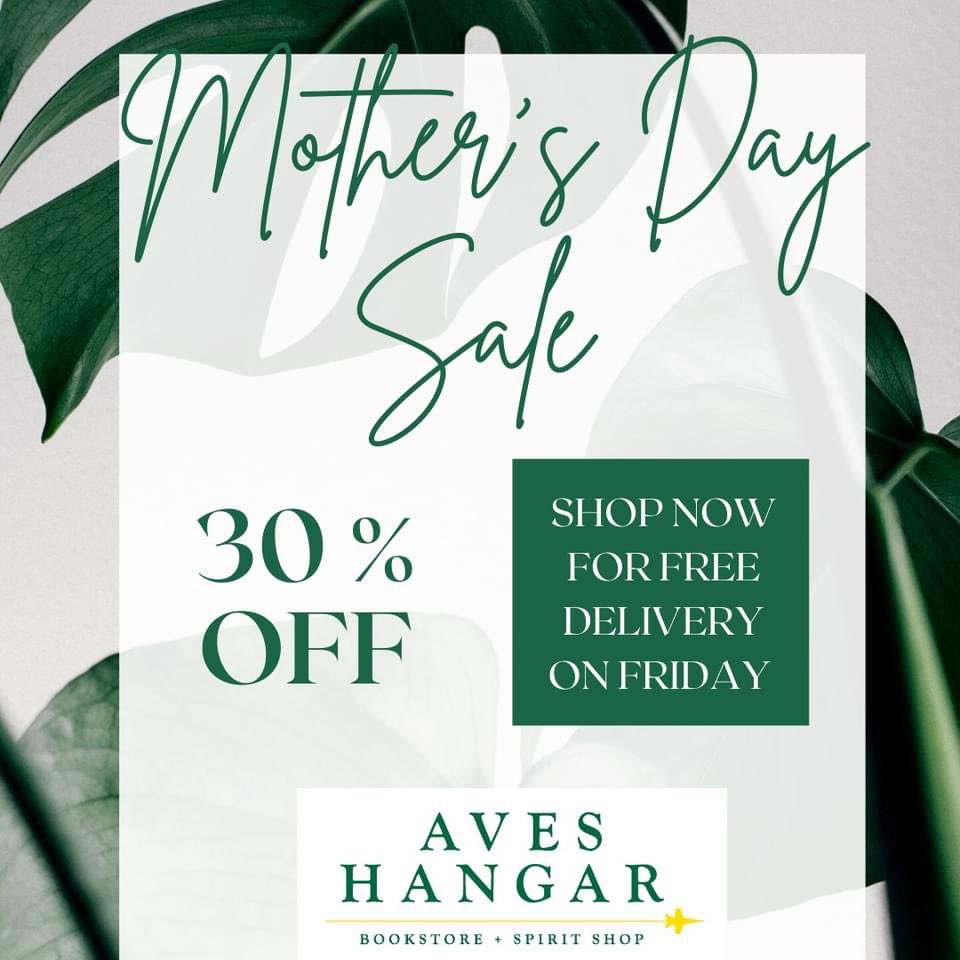 Mother's Day is just 4 days away. Shop aveshangar.com for great gifts for your mama at 30% OFF, including cardigans, scarves, skincare, drinkware, and candles. She'll love your thoughtfulness and also supporting SYCAMORE. Free delivery on Friday within the District.