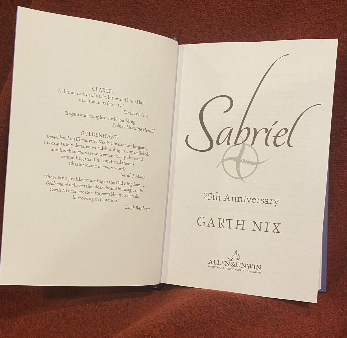 Garth Nix tweet media