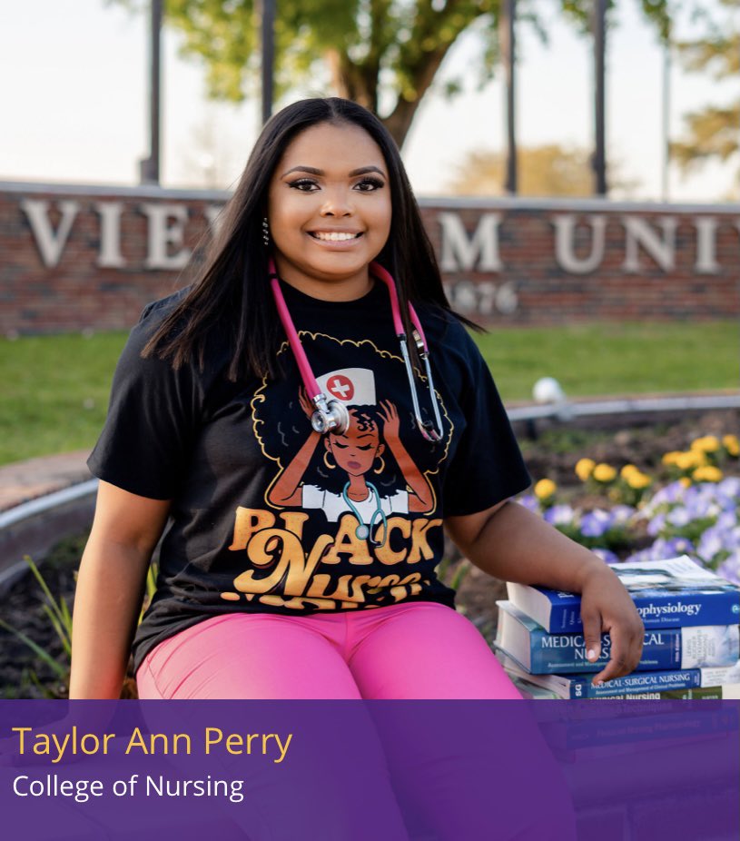 HonorsPvamu's tweet image. Prairie View A&amp;amp;M Honors Program Graduating Seniors have been featured on the PVAMU website! One of our featured members is Taylor Ann Perry, a Nursing major and member of HP VIII! #pvamu #honorsprogram #honors #HPVIII