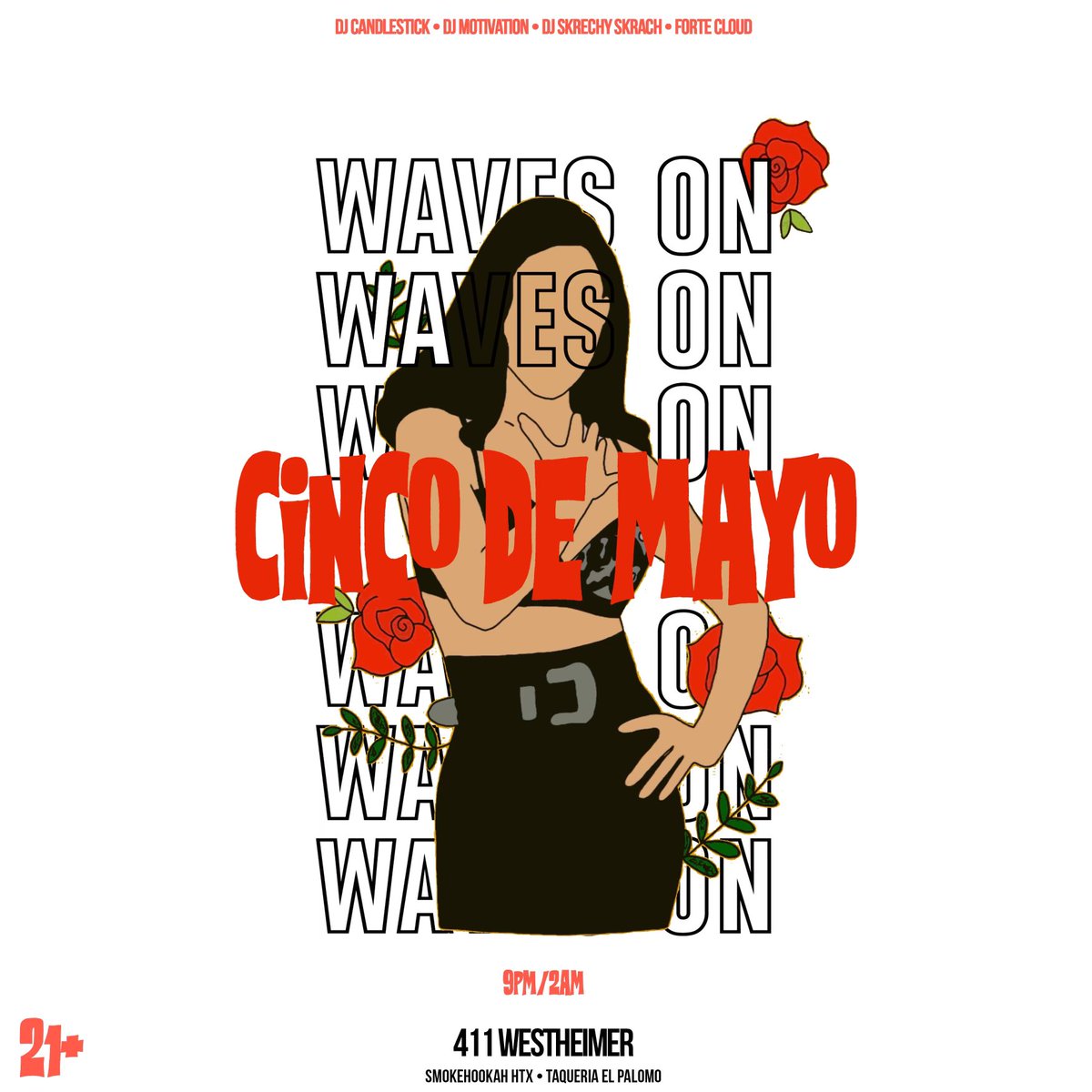 Tejano Waves 

#WavesOnShop
#WavesOnWednesday
#WavesOnWestheimer