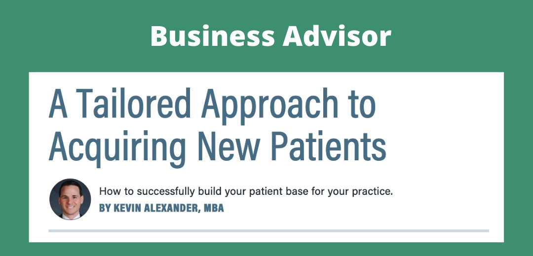 Practical_Derm's tweet photo. A Tailored Approach to Acquiring New Patients. Check out this recent Business Advisor for tips on how to successfully build your patient base for your practice. https://t.co/OaqmTSpqin
#practicaldermatology #dermatology #practicemanagement #dermtwitter https://t.co/HjSrr2gTRs