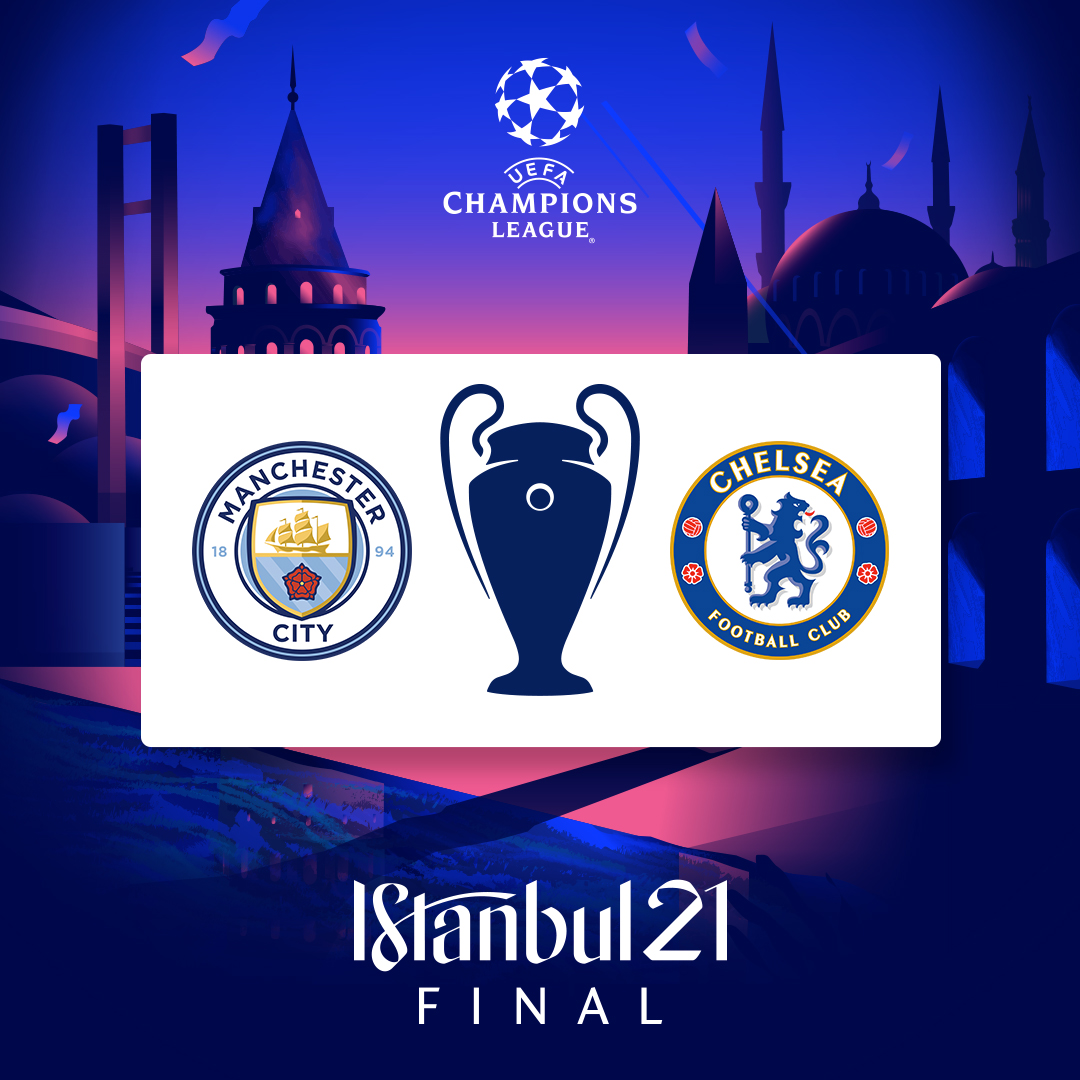 UEFA Champions League on Twitter: "The #UCLfinal is set! 🏆 Manchester City 🆚 Chelsea #UCL / Twitter