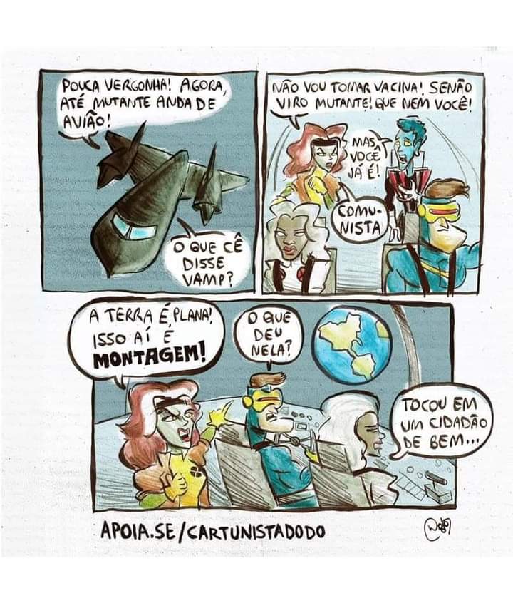chrisgonzatti's tweet photo. virou a vampira cosplayer dos mutantes de direita https://t.co/1nhD1BerK7