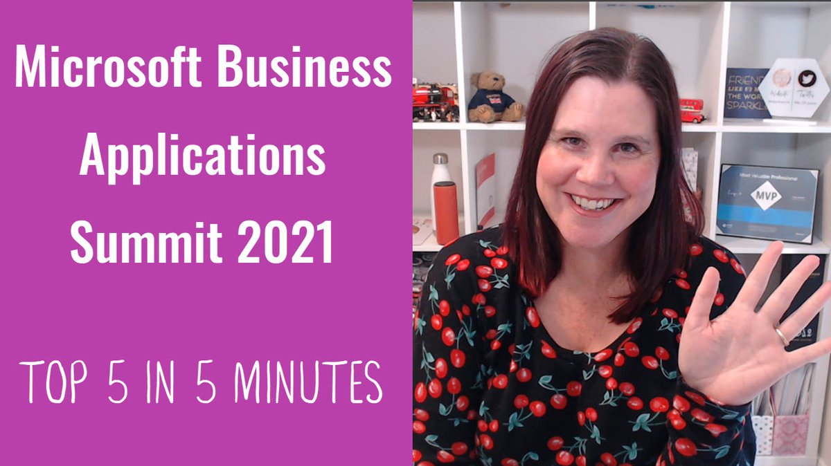If you couldn't get to Microsoft Business Applications Summit yesterday, here are the highlights in a 5 minute package for you. #powerapps #poweraddicts #MSBizAppsSummit  youtu.be/VNuPKNyshpE